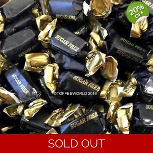 Sugar Free Liquorice Toffees - Thornes Toffee Sweets